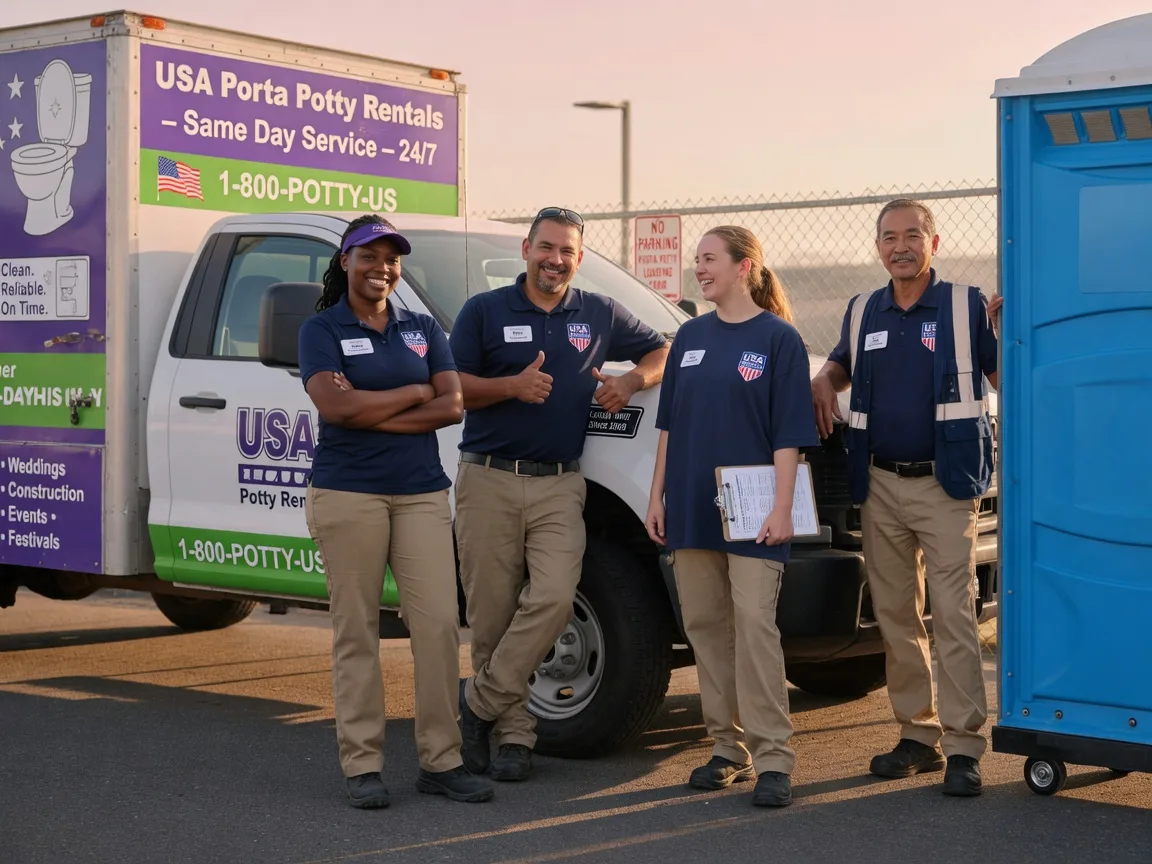 Porta Potty Rental company in Rush, CO